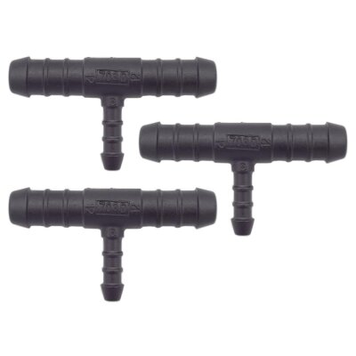3 x YOU.S Original Schlauchverbinder Zwischenstück RGV Ø 12x12x7 mm - T-Stück Reduzierer
