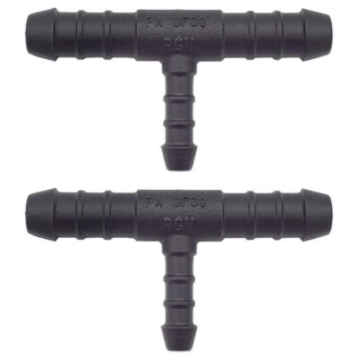 2 x YOU.S Original Schlauchverbinder Zwischenstück RGV Ø 10x10x6 mm - T-Stück Reduzierer