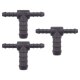 3 x YOU.S Original Schlauchverbinder Zwischenstück RGV Ø 6x6x12 mm - T-Stück Reduzierer