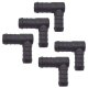 5 x YOU.S Original Schlauchverbinder Zwischenstück RGV Ø 16x14 mm 90° Winkel - L Form