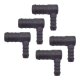 5 x YOU.S Original Schlauchverbinder Zwischenstück RGV Ø 16x10 mm 90° Winkel - L Form