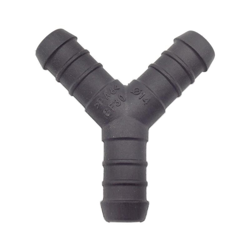 20 x YOU.S Original Schlauchverbinder Zwischenstück RGV Ø 14x14x14 mm - Y Form