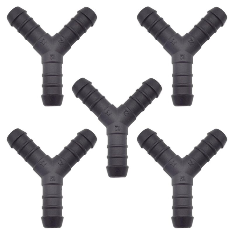 5 x YOU.S Original Schlauchverbinder Zwischenstück RGV Ø 12x12x12 mm - Y Form