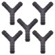 5 x YOU.S Original Schlauchverbinder Zwischenstück RGV Ø 12x12x12 mm - Y Form
