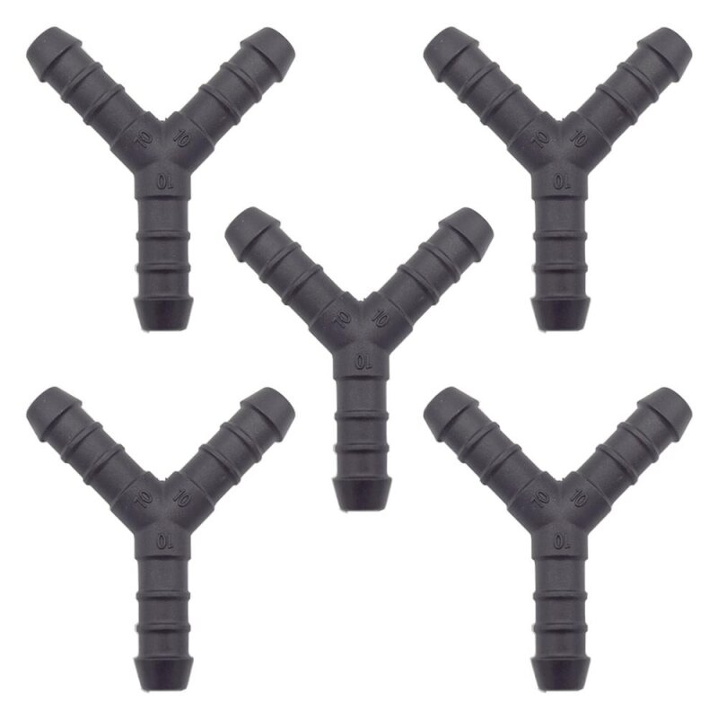 5 x YOU.S Original Schlauchverbinder Zwischenstück RGV Ø 10x10x10 mm - Y Form