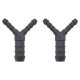 2 x YOU.S Original Schlauchverbinder Zwischenstück RGV Ø 6x12x6 mm - Y Form