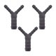 3 x YOU.S Original Schlauchverbinder Zwischenstück RGV Ø 6x12x6 mm - Y Form