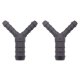 2 x YOU.S Original Schlauchverbinder Zwischenstück RGV Ø 8x14x8 mm - Y Form