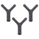 3 x YOU.S Original Schlauchverbinder Zwischenstück RGV Ø 8x12x8 mm - Y Form