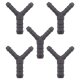 5 x YOU.S Original Schlauchverbinder Zwischenstück RGV Ø 8x12x8 mm - Y Form