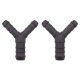 2 x YOU.S Original Schlauchverbinder Zwischenstück RGV Ø 10x14x10 mm - Y Form