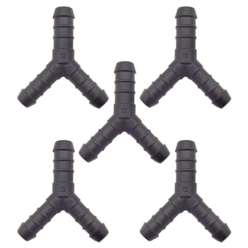 5 x YOU.S Original Schlauchverbinder Zwischenstück RGV Ø 10x12x10 mm - Y Form