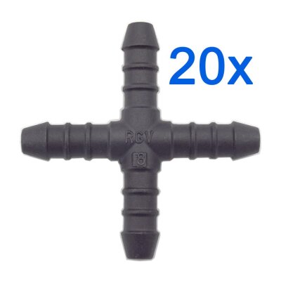 20 x YOU.S Original Schlauchverbinder Zwischenstück...