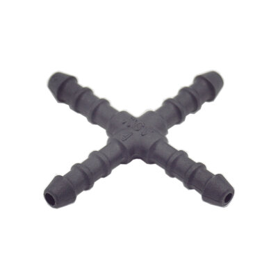 20 x YOU.S Original Schlauchverbinder Zwischenstück RGV Ø 4x4x4x4 mm - X Form