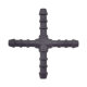 20 x YOU.S Original Schlauchverbinder Zwischenstück RGV Ø 4x4x4x4 mm - X Form