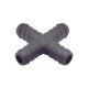 3 x YOU.S Original Schlauchverbinder Zwischenstück RGV Ø 16x16x16x16 mm - X Form