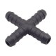 3 x YOU.S Original Schlauchverbinder Zwischenstück RGV Ø 12x12x12x12 mm - X Form