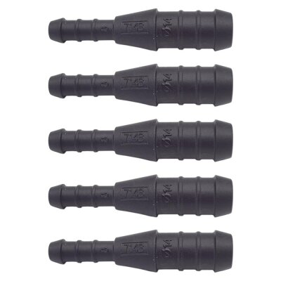 5 x YOU.S Original Schlauchverbinder Leitung Zwischenstück Ø 14x8 mm - Gerade Form
