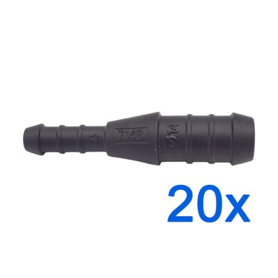20 x YOU.S Original Schlauchverbinder Leitung...