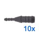 10 x YOU.S Original Schlauchverbinder Leitung Zwischenstück Ø 14x6 mm - Gerade Form