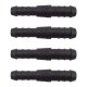 4 x YOU.S Original Schlauchverbinder Leitung Zwischenstück Ø 12x10 mm - Gerade Form