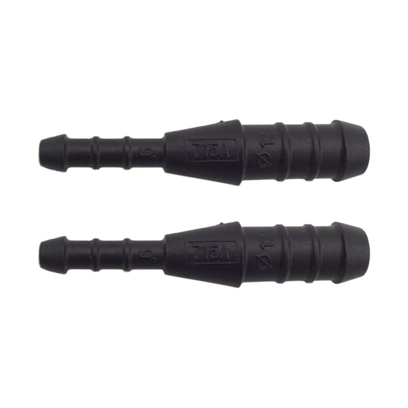 2 x YOU.S Original Schlauchverbinder Leitung Zwischenstück Ø 12x6 mm - Gerade Form