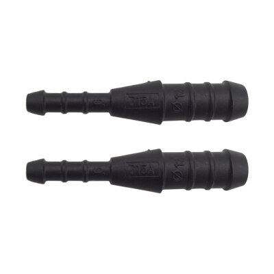 2 x YOU.S Original Schlauchverbinder Leitung Zwischenstück Ø 12x6 mm - Gerade Form