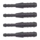 4 x YOU.S Original Schlauchverbinder Leitung Zwischenstück Ø 10x6 mm - Gerade Form