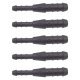 5 x YOU.S Original Schlauchverbinder Leitung Zwischenstück Ø 10x6 mm - Gerade Form