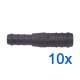 10 x YOU.S Original Schlauchverbinder Leitung Zwischenstück Ø 16x12 mm - Gerade Form