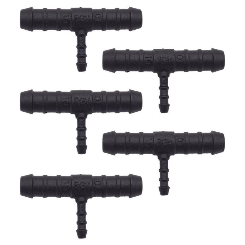 5 x YOU.S Original Schlauchverbinder Zwischenstück RGV Ø 10x10x4 mm - T-Stück Reduzierer