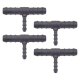 4 x YOU.S Original Schlauchverbinder Zwischenstück RGV Ø 8x8x4 mm - T-Stück Reduzierer