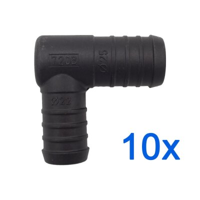 10 x YOU.S Original Schlauchverbinder Zwischenstück...