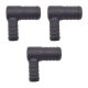 3 x YOU.S Original Schlauchverbinder Zwischenstück RGV Ø 25x18 mm 90° Winkel - L Form