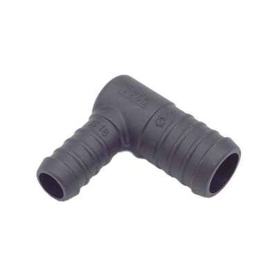 20 x YOU.S Original Schlauchverbinder Zwischenstück RGV Ø 25x18 mm 90° Winkel - L Form