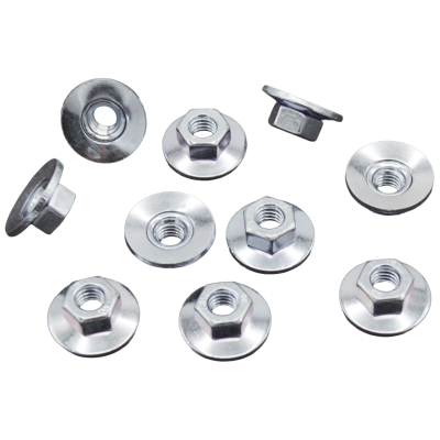 10 x YOU.S Original Sechskantmutter mit Scheibe Universal Mutter M6