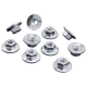 20 x YOU.S Original Sechskantmutter mit Scheibe Universal Mutter M6