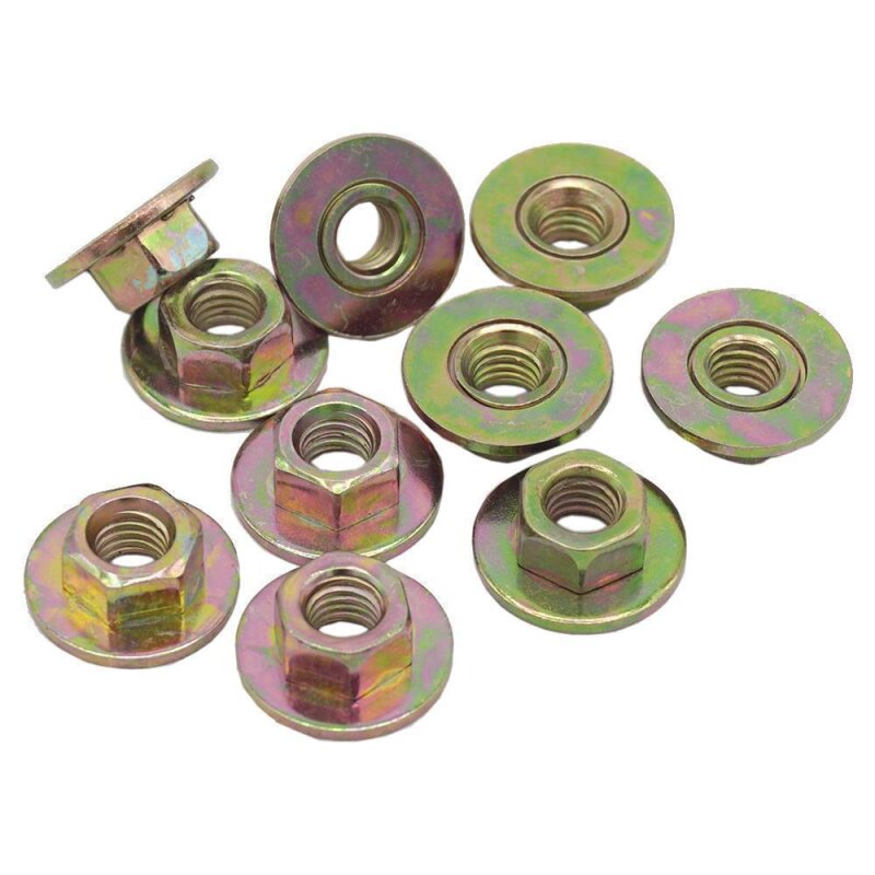 50 x YOU.S Original Sechskantmutter mit Scheibe Mutter M6 kompatibel mit Peugeot - 6936.C9