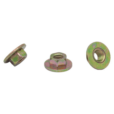 50 x YOU.S Original Sechskantmutter mit Scheibe Mutter M6 kompatibel mit Peugeot - 6936.C9