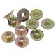 50 x YOU.S Original Sechskantmutter mit Scheibe Mutter M6 kompatibel mit Peugeot - 6936.C9