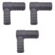3 x YOU.S Original Schlauchverbinder Zwischenstück RGV Ø 22x18 mm 90° Winkel - L Form