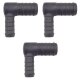 3 x YOU.S Original Schlauchverbinder Zwischenstück RGV Ø 22x16 mm 90° Winkel - L Form