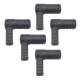 5 x YOU.S Original Schlauchverbinder Zwischenstück RGV Ø 22x16 mm 90° Winkel - L Form