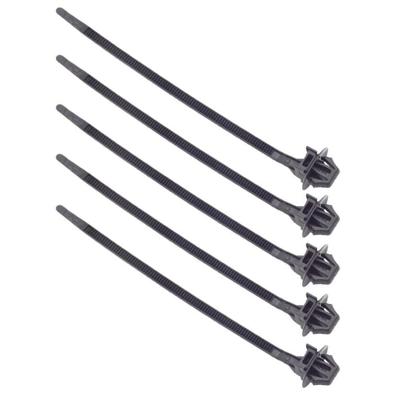 40 x YOU.S Original Kabelbinder Kabelhalter Kabelstrang Schlauchbefestigung Universal 150mm 7x15mm