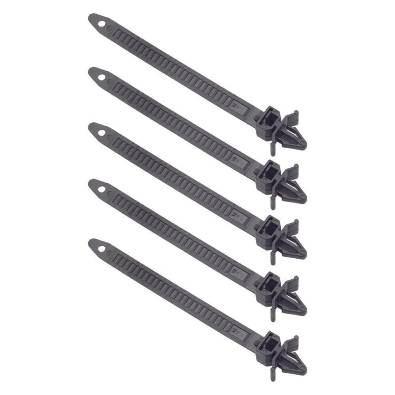 40 x YOU.S Original Kabelbinder Kabelhalter Kabelstrang Kabelbaumhalter Clips Universal 110mm 9,5x6,5mm