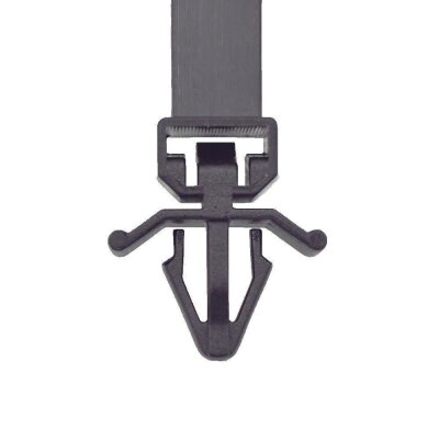 50 x YOU.S Original Kabelbinder Kabelhalter Kabelstrang Kabelbaumhalter Clips Universal 110mm 9,5x6,5mm