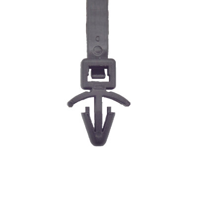 50 x YOU.S Original Kabelbinder Kabelhalter Kabelstrang Kabelbaumhalter Clips Universal 205mm 8mm