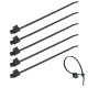 40 x YOU.S Original Kabelbinder Kabelbaum Kabelstrang Kabelbaumhalter Clips Universal 205mm 14mm