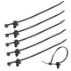 20 x YOU.S Original Kabelbinder Schlauchbefestigung Kabelstrang Clips Universal 200mm 6,5mm