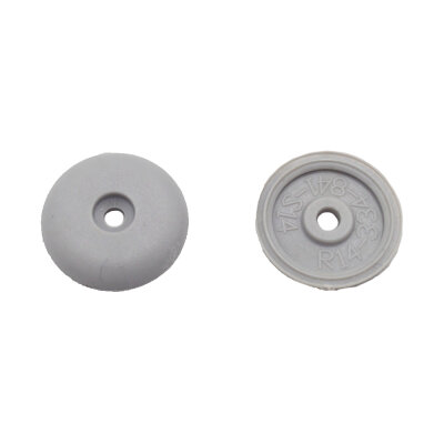 20 x YOU.S Original Gurtstopper Sicherheitsgurt Stopper Kunststoff Ø 16 mm Universal Grau